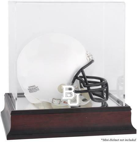 Baylor Bears Mahogany Logo Mini Helmet Case & Mirror Back-Fanatics