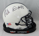 Mike Gesicki Autographed Penn State Mini Helmet - JSA Witness Auth *Black