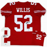 Patrick Willis Autographed SIGNED Jersey - Red - Beckett Authentic
