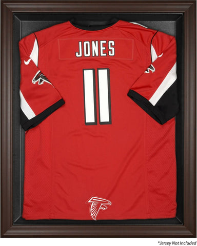 Falcons Framed Logo Jersey Display Case - Brown - Fanatics Authentic