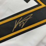 Autographed/Signed Kirill Kaprizov Minnesota White/Gold Jersey Beckett BAS COA