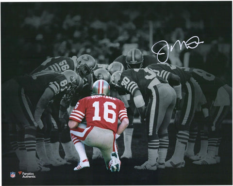 Joe Montana NFL San Francisco 49ers Signed 16" x 20 Photo - Fanatics