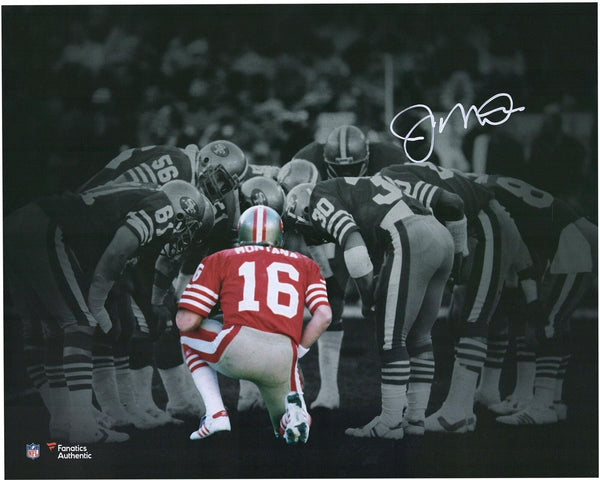 Joe Montana NFL San Francisco 49ers Signed 16" x 20 Photo - Fanatics