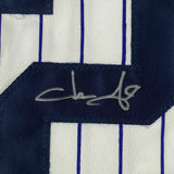 Autographed/Signed JASON GIAMBI New York Pinstripe Baseball Jersey PSA/DNA COA