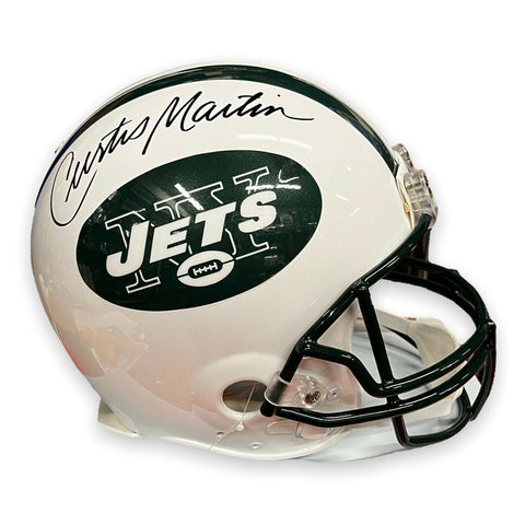 Curtis Martin Signed Autographed Speed Authentic Helmet NEP