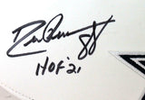 Roger Staubach/Drew Pearson/Tony Dorsett Autographed Logo Football W/ HOF- JSA W