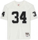 Framed Bo Jackson Las Vegas Raiders Signed Mitchell & Ness White Replica Jersey