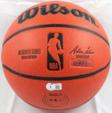 Shaquille O' Neal Autographed Wilson NBA Basketball-Beckett W Hologram *Black