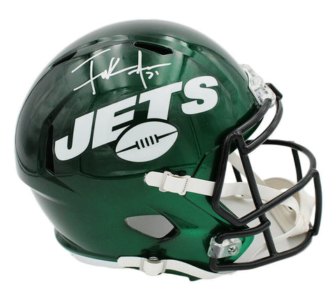 Frank Gore Signed New York Jets Speed Full Size NFL Helmet