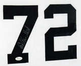 Carlton Fisk Signed Chicago White Sox 35"x 43" Custom Framed Jersey (JSA COA)