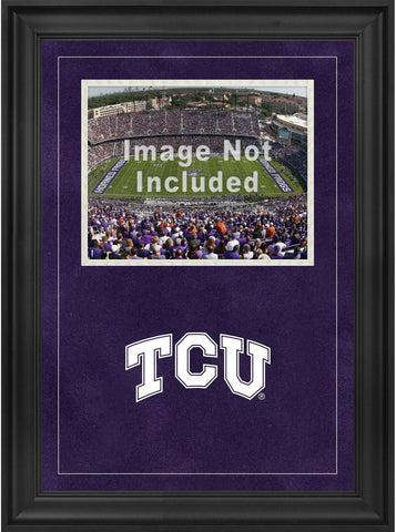 TCU Horned Frogs Deluxe 8x10 Horizontal Photo Frame w/Team Logo