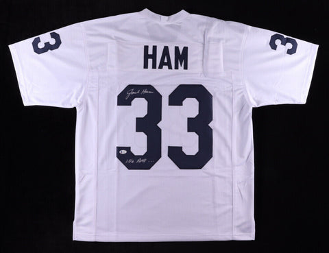 Jack Ham Signed Penn State Nittany Lions Jersey Inscribed We Are.. (Beckett COA)