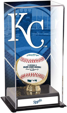 Kansas City Royals Sublimated Display Case with Image