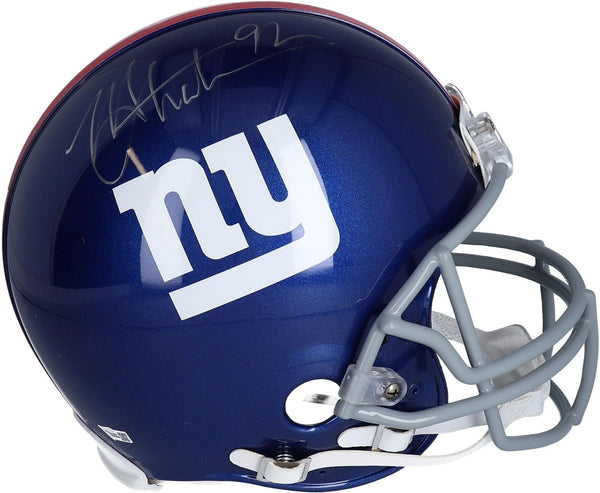 Michael Strahan New York Giants Signed Riddell Authentic Helmet