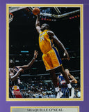 Shaquille O'Neal Framed 8x10 L.A. Lakers Dunk Photo w/Laser Engraved Signature