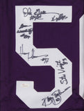 Minnesota Vikings "Greatest" Jersey Signed by (6) w Thomas, Voigt, Sutherland +