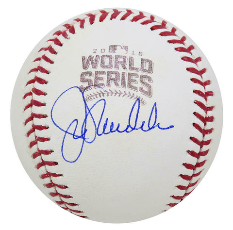 Joe Maddon (CHICAGO CUBS) Signed Rawlings 2016 World Series Baseball - (SS COA)