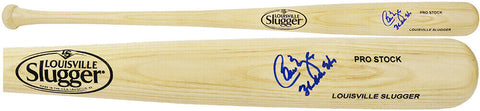 Carlos Baerga Signed Louisville Slugger Blonde Baseball Bat w/3x AS - (SS COA)