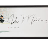 MIKE MODANO Autographed "The Show" Framed 46 x 20 Lithograph UDA