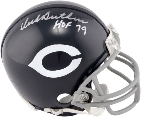 Dick Butkus Chicago Bears Signed Mini Helmet with ''HOF 79'' Insc - Fanatics