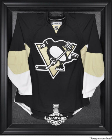 Penguins 2016 Stanley Cup Champions Black Framed Jersey Display Case - Fanatics