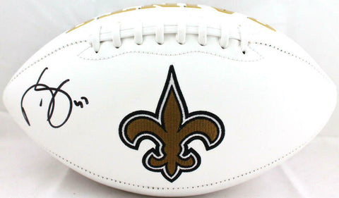Darren Sproles Autographed New Orleans Logo Football-Beckett W Hologram *Black
