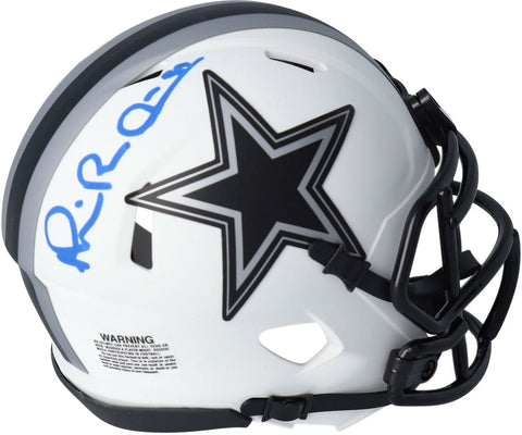 Michael Irvin Dallas Cowboys Signed Lunar Eclipse Alternate Mini Helmet