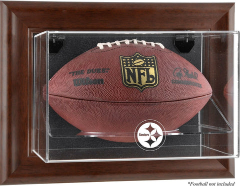 Steelers Brown Football Display Case - Fanatics