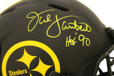 Jack Lambert Signed Pittsburgh Steelers Authentic Eclipse Helmet HOF JSA 28218