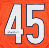 Gary Fencik Signed Chicago Bears Jersey (JSA COA) 2xPro Bowl D.B. / The Hit Man