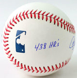 Andre Dawson Autographed Rawlings OML Baseball w/ 3 Insc - JSA W Auth *Blue