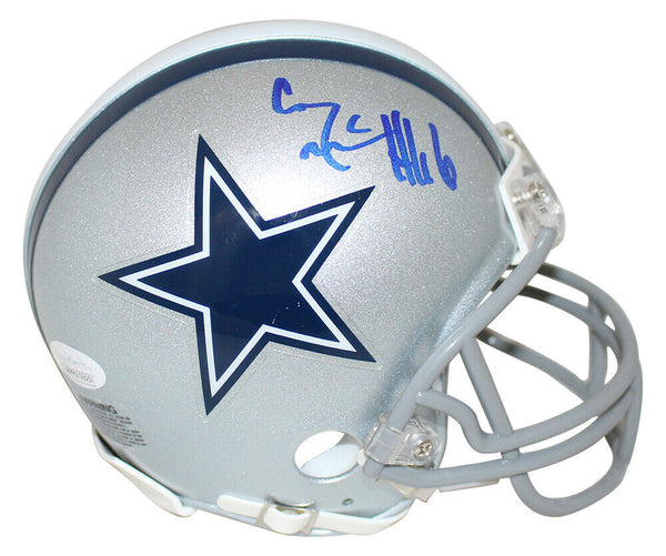 Connor McGovern Autographed/Signed Dallas Cowboys Mini Helmet JSA 24974