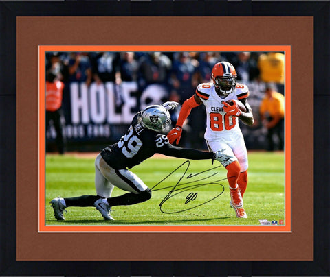 Framed Jarvis Landry Cleveland Browns Autographed 16" x 20" Photograph