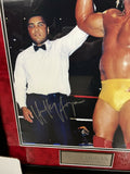 Hulk Hogan Signed Autographed 16x20 Photograph Framed to 20x24 Steiner