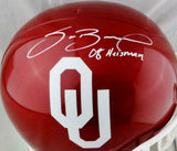 Sam Bradford Signed Oklahoma Sooners F/S Riddell Helmet W/ Heisman- Beckett Auth
