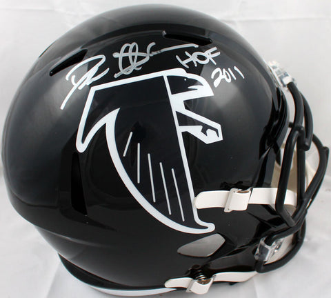 Deion Sanders Signed Atlanta Falcons F/S 90-92 Speed Helmet w/HOF-Beckett W Holo