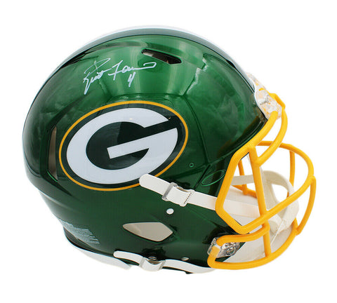 Brett Favre Signed Green Bay Packers Speed Authentic Flash NFL Helmet