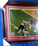 JERRY RICE AUTHENTIC AUTOGRAPHED SIGNED FRAMED 16X20 PHOTO 49ERS BECKETT 138449