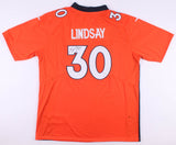 Phillip Lindsay Signed Denver Broncos Jersey (JSA COA) Denver 2018 Pro Bowl R.B.