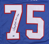 George Martin Signed New York Giants Jersey (RSA Hologram) Super Bowl XXI Champ