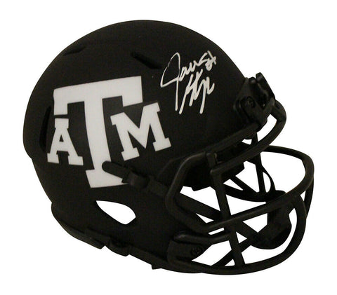 Jace Sternberger Autographed Texas A&M Aggies Eclipse Mini Helmet JSA 30879