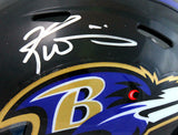 Ricky Williams Signed Baltimore Ravens Speed Mini Helmet w/SWED-Beckett Hologram