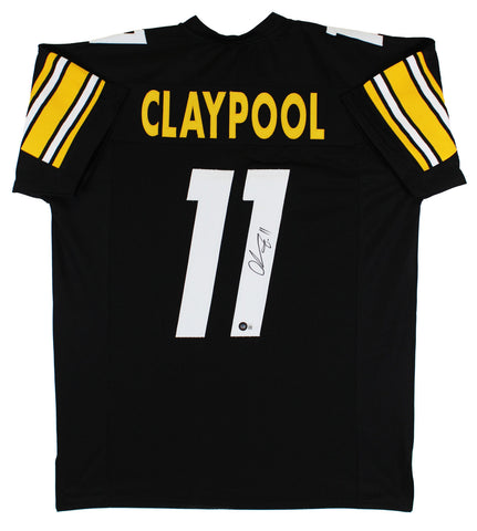 Chase Claypool Authentic Signed Black Pro Style Jersey Autographed BAS Witnessed