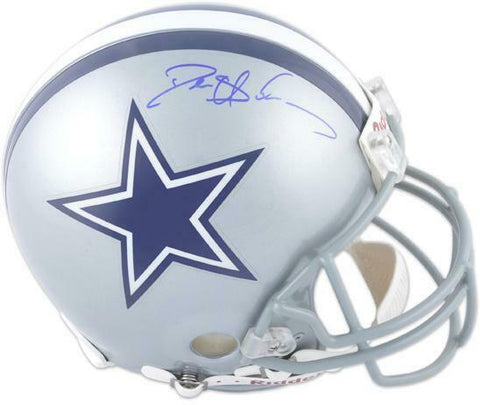 Deion Sanders Dallas Cowboys Autographed Pro-Line Riddell Authentic Helmet