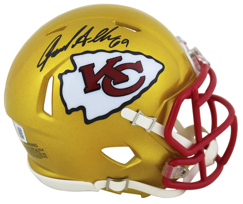 Chiefs Jared Allen Authentic Signed Flash Speed Mini Helmet BAS Witnessed