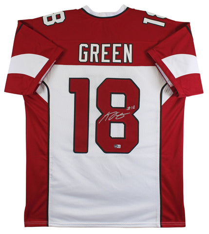 A.J. Green Authentic Signed White Pro Style Jersey Autographed BAS Witnessed