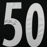 RYAN SHAZIER (Steelers black TOWER) Signed Autographed Framed Jersey JSA