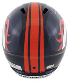 Broncos Javonte Williams Authentic Signed Full Size Speed Rep Helmet BAS Witness