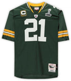 FRMD Charles Woodson Packers Signed Mitchell & Ness SB Throwback Jersey w/ Insc