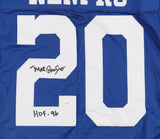 Mel Renfro Signed Cowboys Jersey Inscribed "HOF 96" (JSA COA) 10xPro Bowl D.B.
